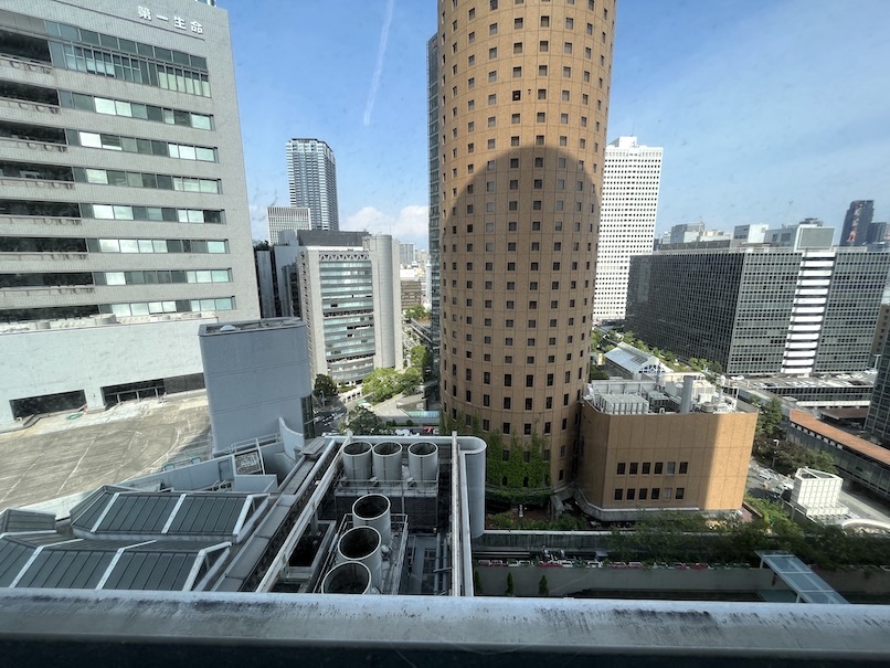 ヒルトン大阪の和室スイート：眺望（2）