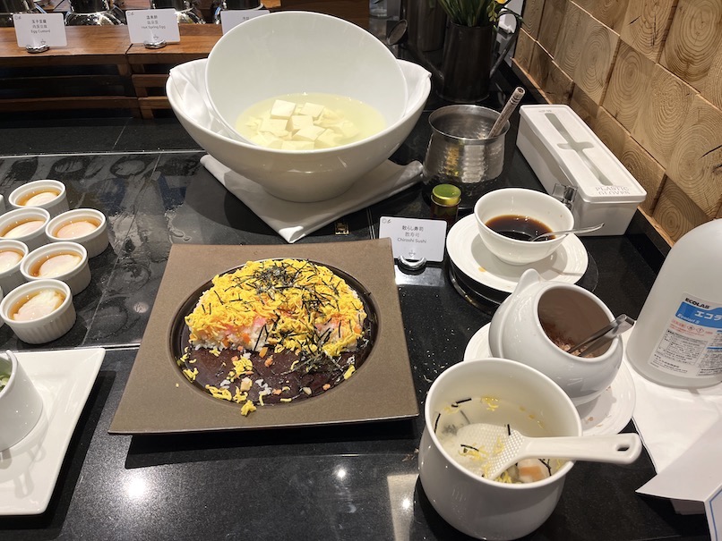 ヒルトン大阪の朝食：ビュッフェのフード（和食4）