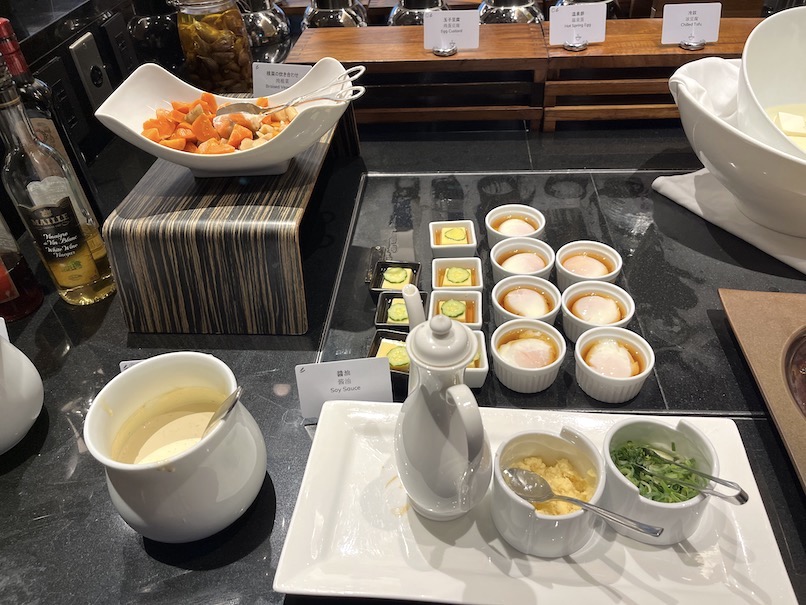 ヒルトン大阪の朝食：ビュッフェのフード（和食2）