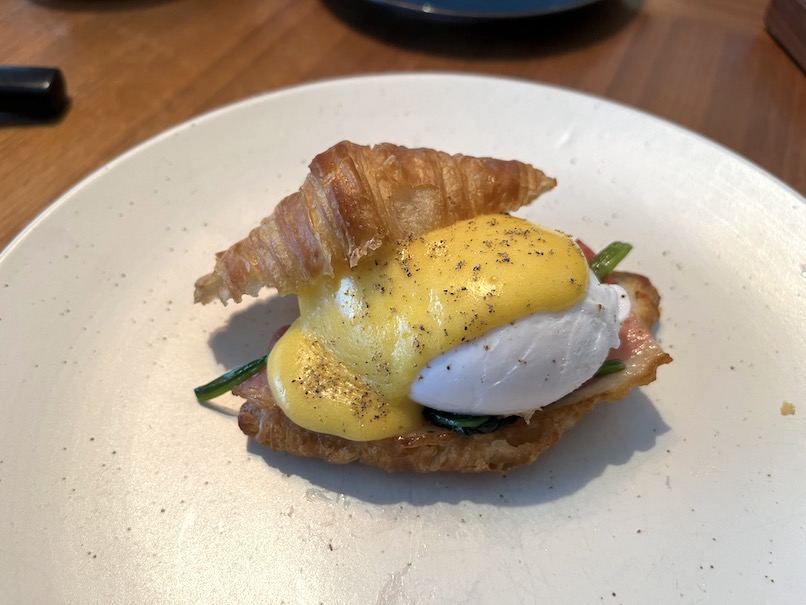 ハイアットセントリック銀座東京の朝食：実食（卵料理1）