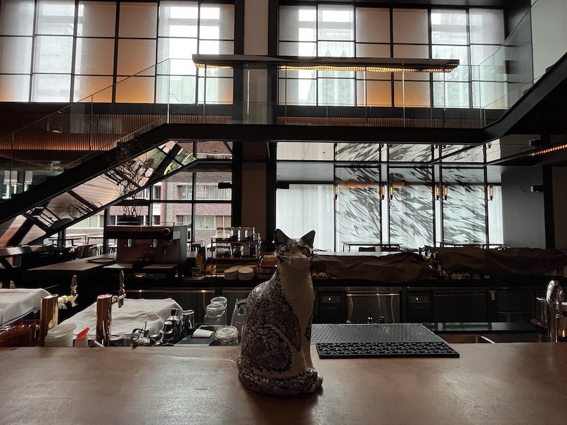 ハイアットセントリック銀座東京：NAMIKI667のバーカウンター