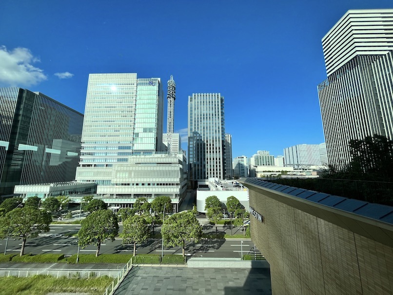 ウェスティンホテル横浜のプール：眺望