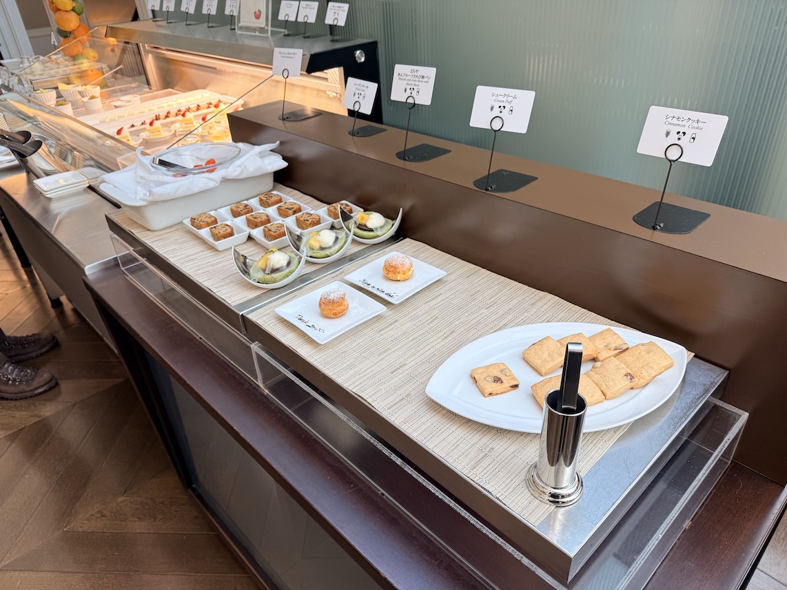 東京ステーションホテル「アトリウム」:朝食ビュッフェ(デザート)