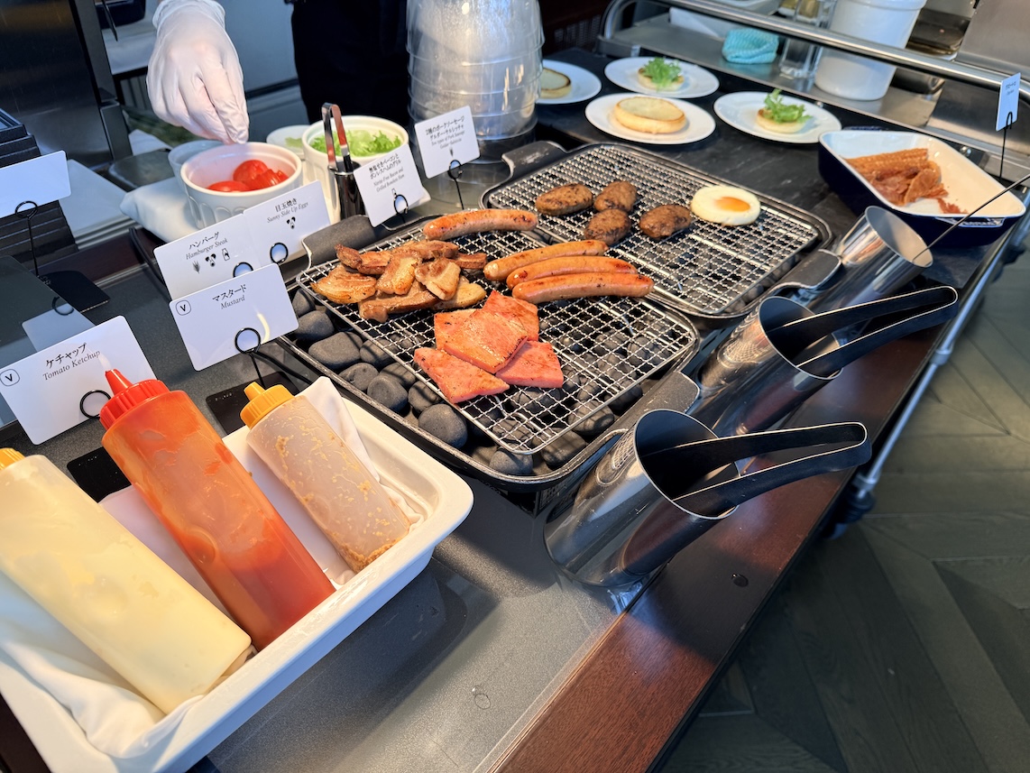 東京ステーションホテル「アトリウム」:朝食ビュッフェ(グリル)