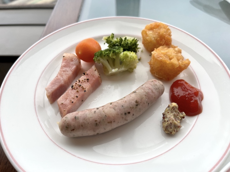 クラブラウンジ（エグゼクティブラウンジ）の朝食：実食（ホットミール）