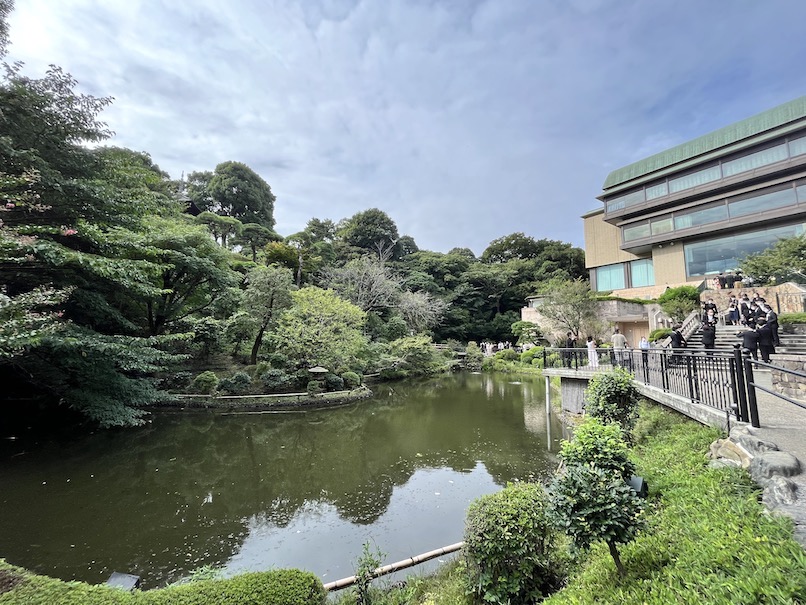 ホテル椿山荘東京の庭園：池