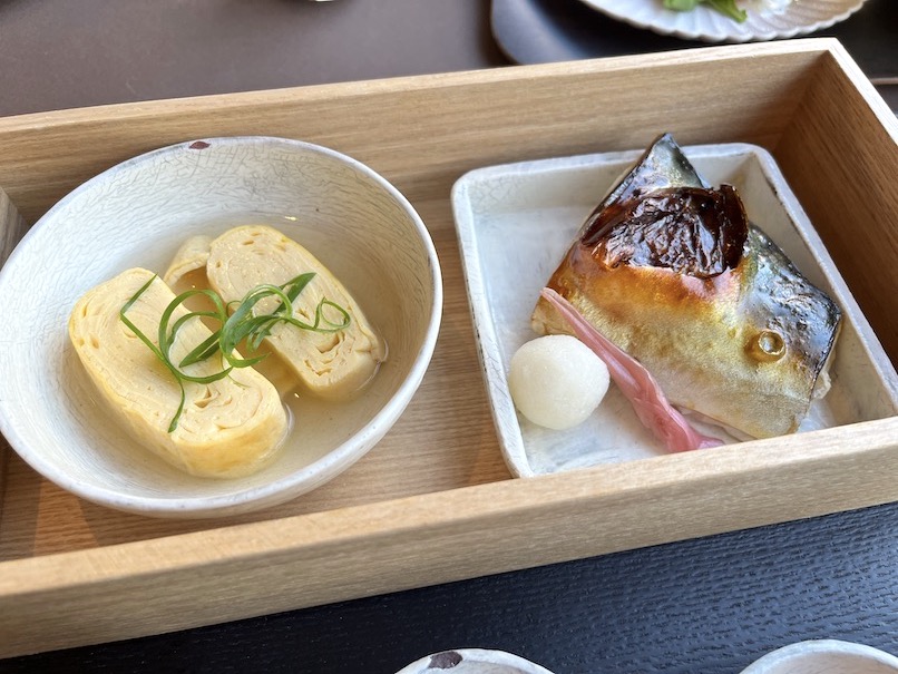 ROKU  KYOTO（ロク京都）の朝食：実食（和食のメイン）