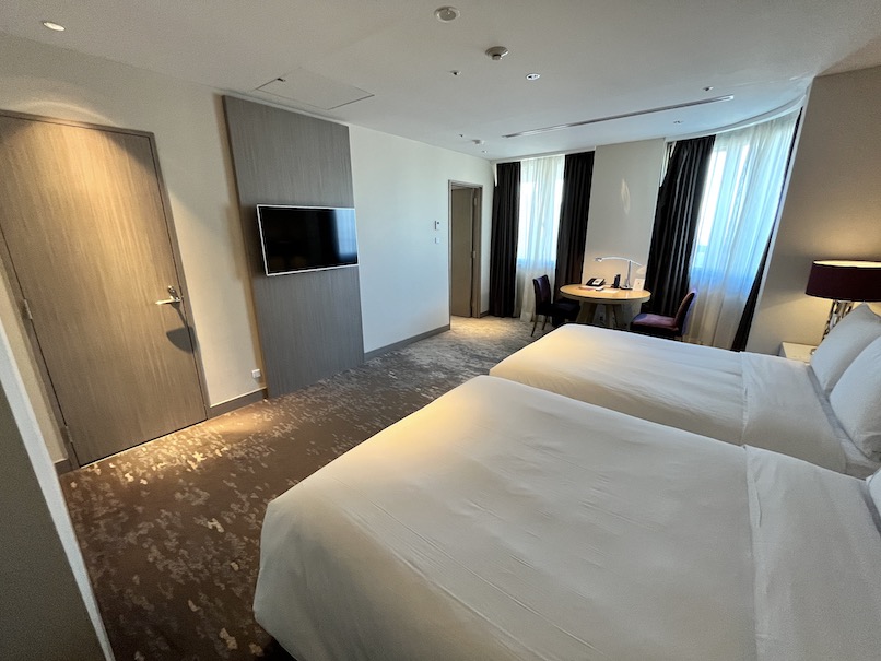 東京マリオットホテルの客室：ベッドルーム（全景2）