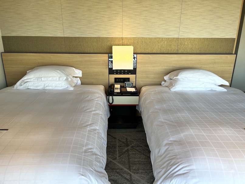 シェラトン都ホテル東京：客室（ベッド）