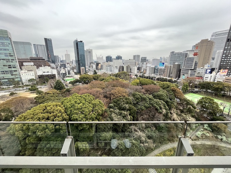 ザ・プリンス パークタワー東京の客室（デラックスツイン）：眺望2