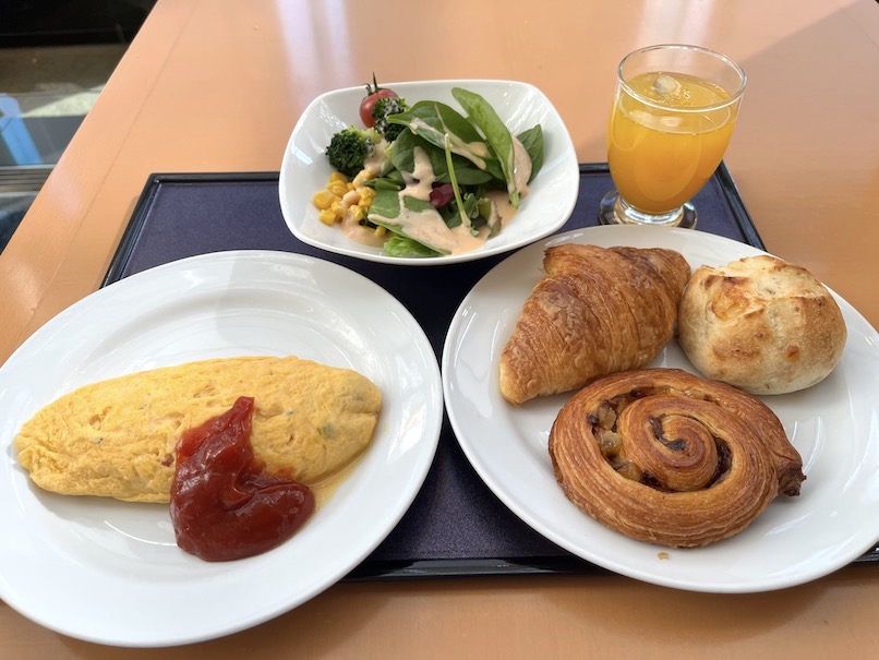 横浜ベイホテル東急の朝食：実食（全体像）