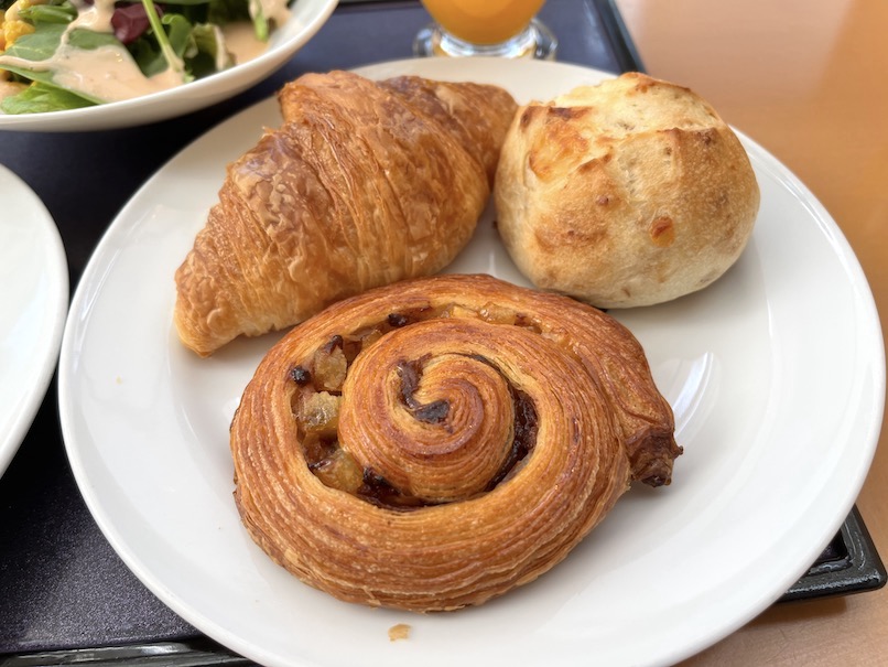 横浜ベイホテル東急の朝食：実食（パン）