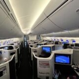 JALビジネスクラスでハワイに！羽田発JL74便の座席シートとアメニティー、機内食をブログレポート！