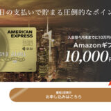 セゾンゴールドアメックスの入会キャンペーン！紹介で初年度年会費無料＆最大10,000円分の特典！【2024年最新】