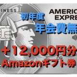 セゾンプラチナビジネスの入会キャンペーン！紹介で初年度年会費無料＆12,000円分の特典獲得！