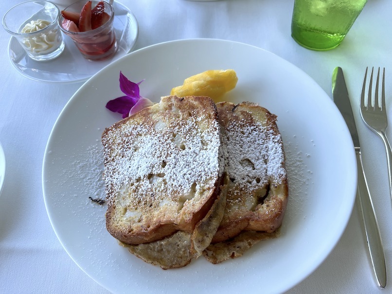 ハレクラニ（ハワイ）の朝食：レストランの朝食（オハナブレックファスト3）