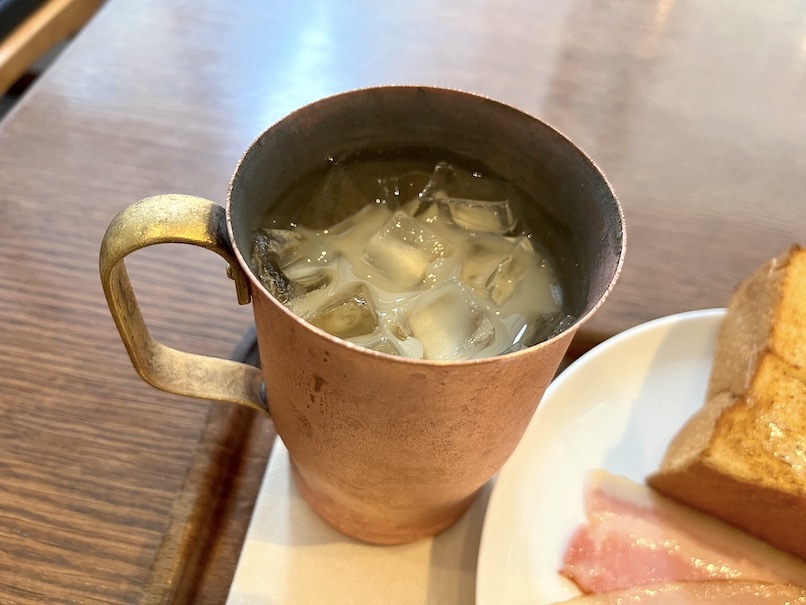 OMO3東京赤坂の朝食：コーヒー（豆乳入り）