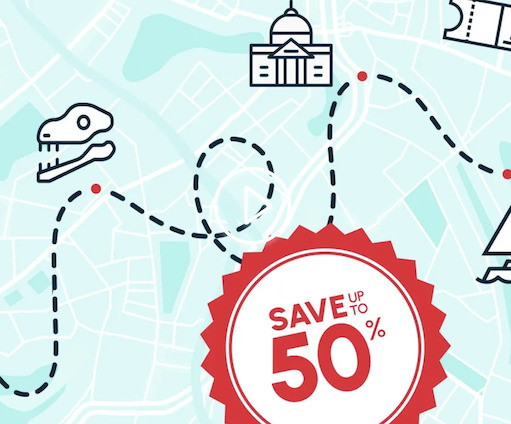 GoCityの周遊パスは最大50％を節約