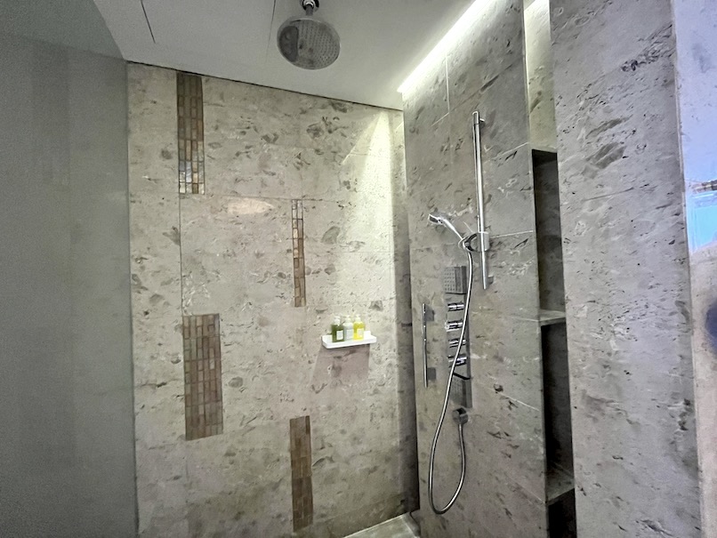 Wシンガポールの客室：バスルーム（シャワールーム）