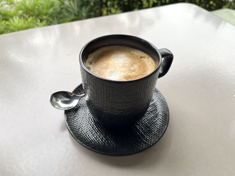 Wシンガポールの朝食：実食（コーヒー）