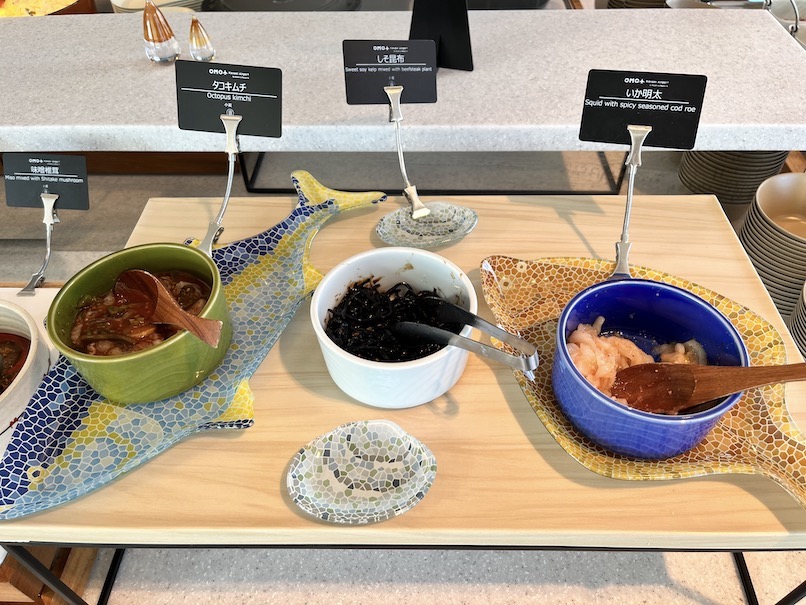 OMO関西空港の朝食：フードカウンター（和食4）