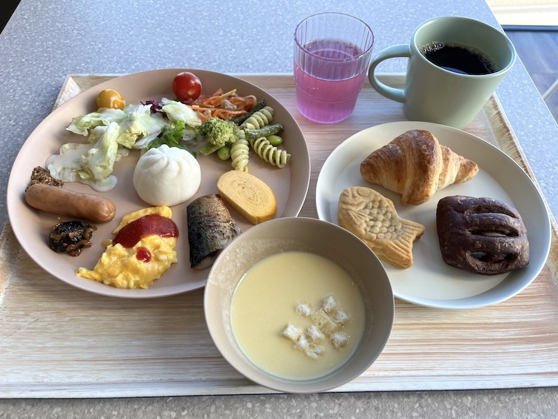 OMO関西空港の朝食：実食（全体像）