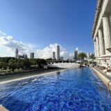 フラトンホテル（シンガポール）のプールとジムをレポート！宿泊者は無料で利用可能！