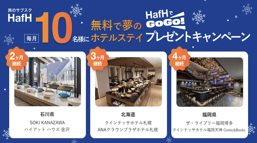 HafH「GO!GO!プレゼントキャンペーン」