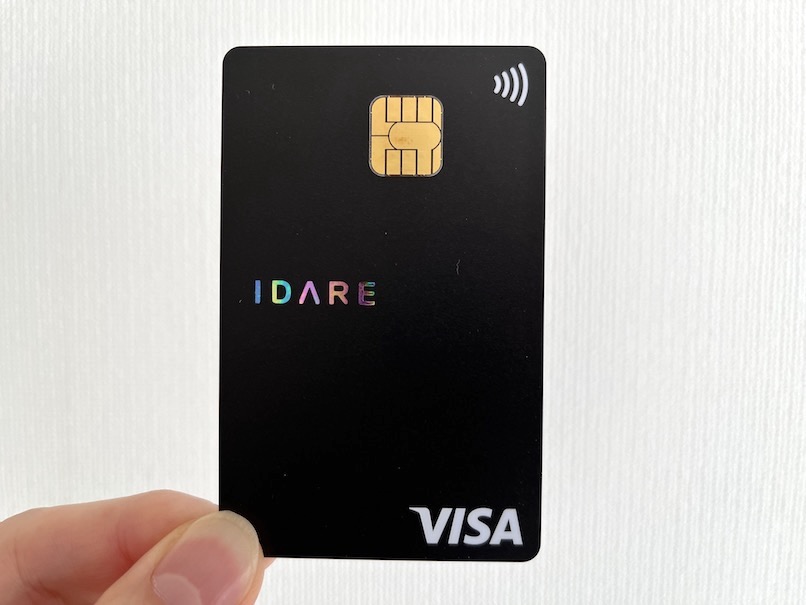 IDARE（イデア）の物理カード（リアルカード）
