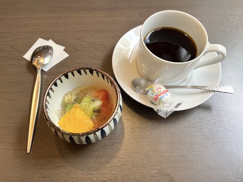 ふふ熱海の朝食：和食（水菓子）