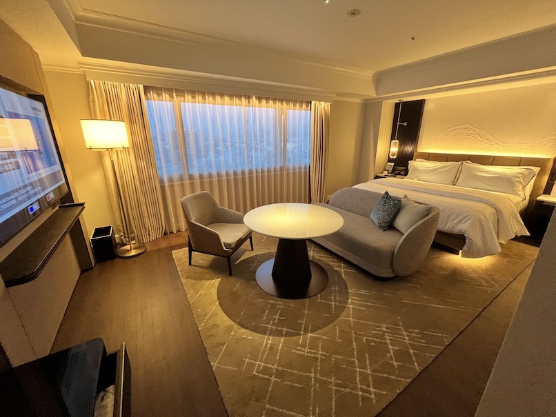 ウェスティンホテル東京の客室：ベッドルーム（全景1）