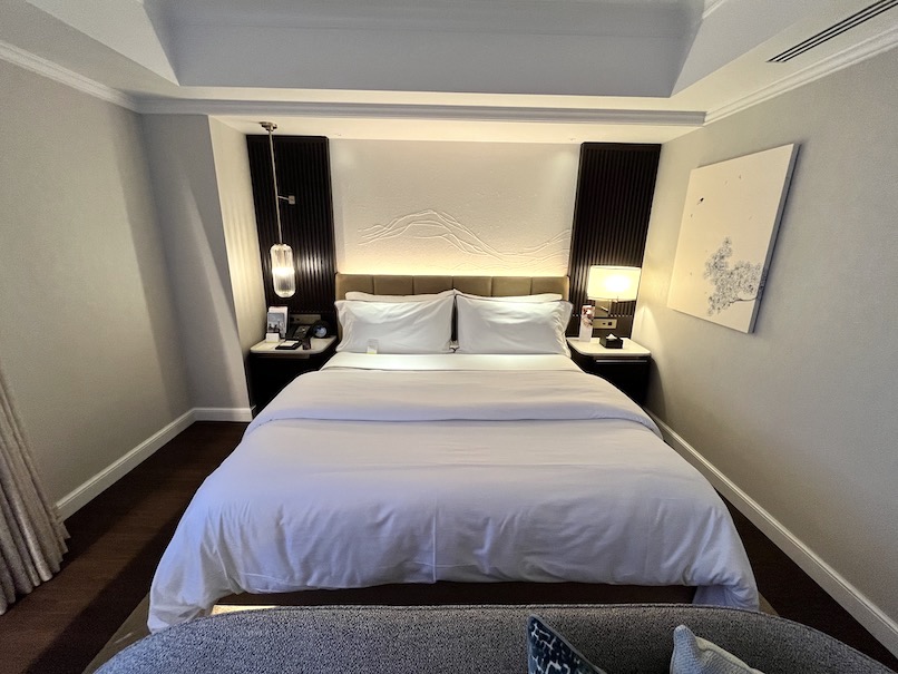 ウェスティンホテル東京の客室：ベッドルーム（ベッド）