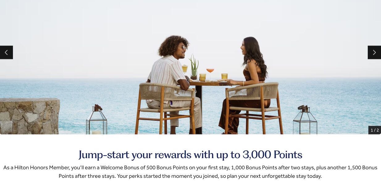 ヒルトンオナーズの入会キャンペーン（2026年）