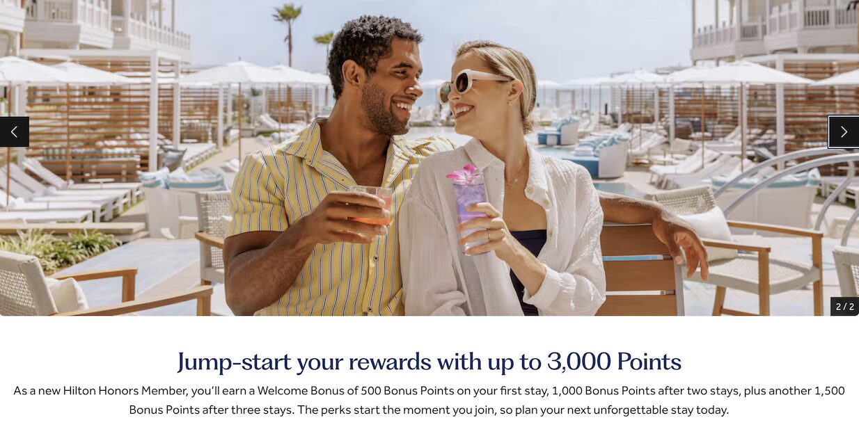 ヒルトンオナーズの入会キャンペーン：概要