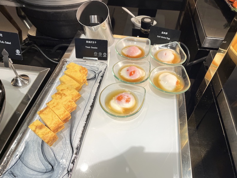 ヒルトン横浜の朝食（パレード）：フード（厚焼き卵）