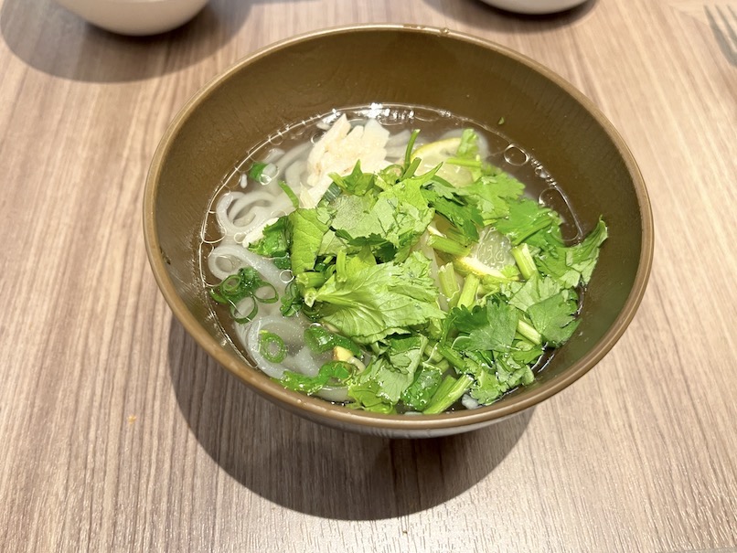 コートヤード銀座の朝食」実食（フォー）