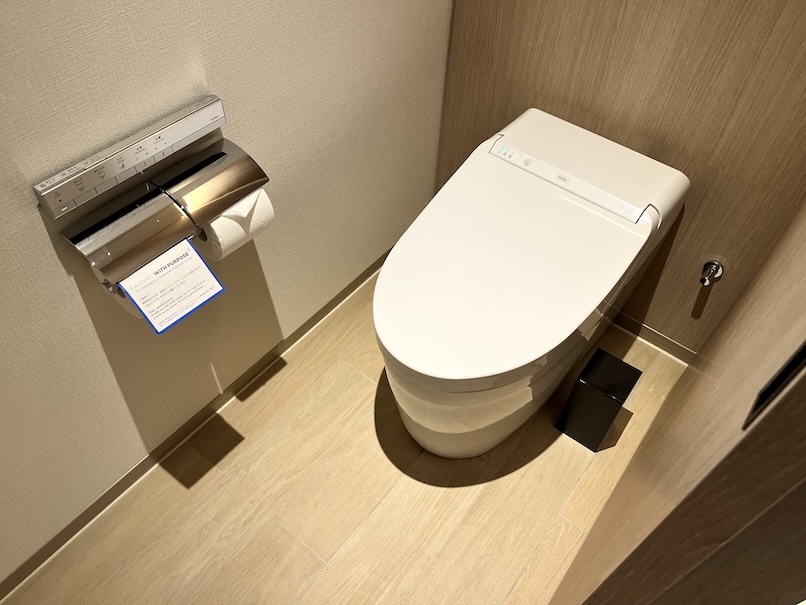 ヒルトン長崎のトイレ