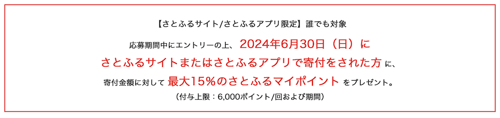 さとふる「24時間限定キャンペーン（2024年6月）」：参加方法