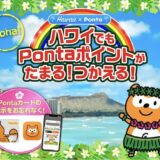 ハワイでPontaポイントが使える！円安ならお得度アップで節約にも効果あり！