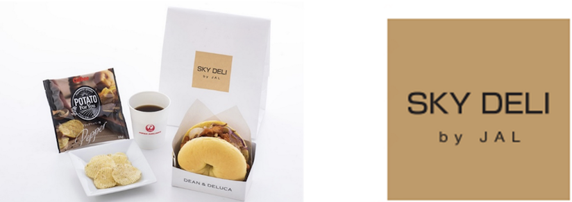 JAL機内食「SKY DELI by JAL」の例（DEAN & DELUCA）