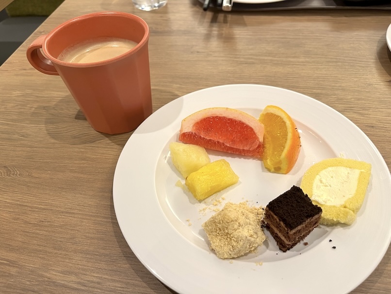 レストラン「グランドエール」体験レポート：実食（デザート）