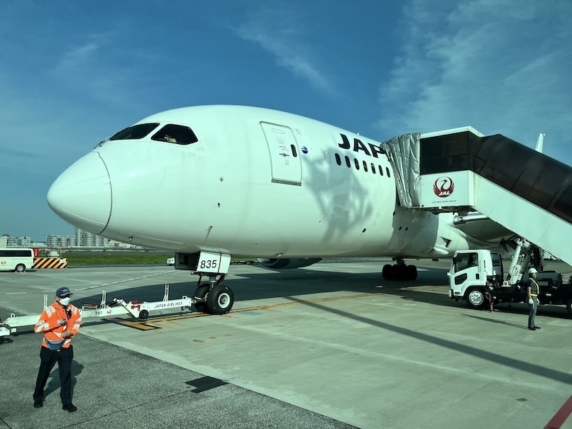 JL93便の機体