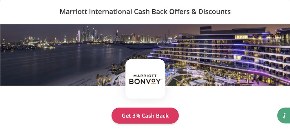 TopCashback「Marriott」