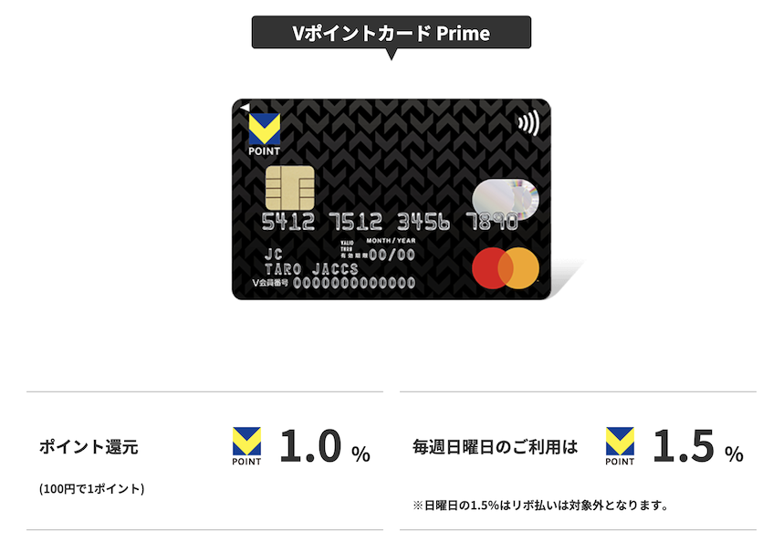 VポイントカードPrime