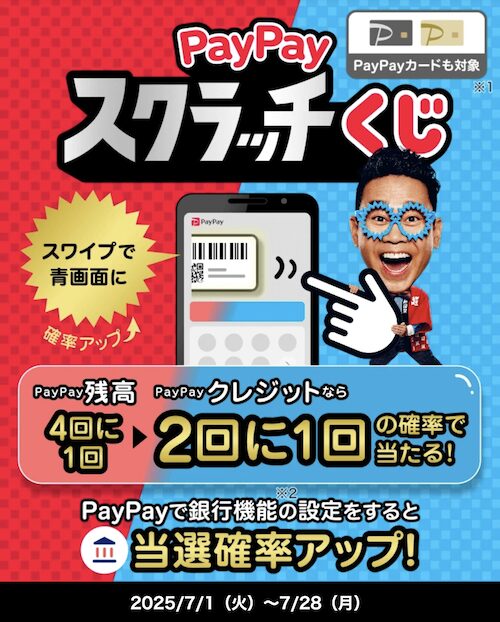 PayPayスクラッチくじ：概要