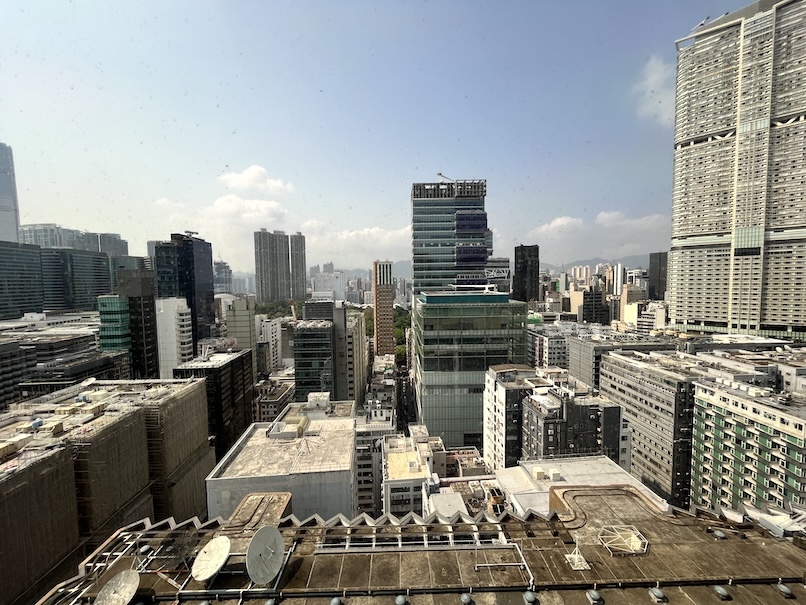 ペニンシュラ香港の眺望：シティービュー（1）