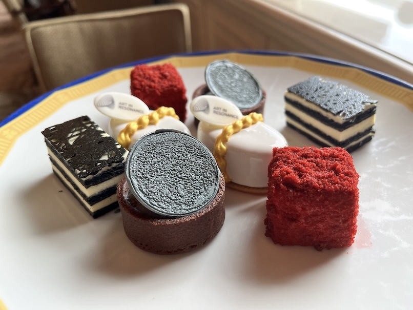 ペニンシュラ香港のアフタヌーンティー：スイーツ
