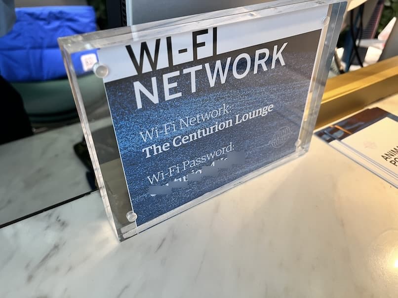 香港国際空港「センチュリオンラウンジ」WiFi