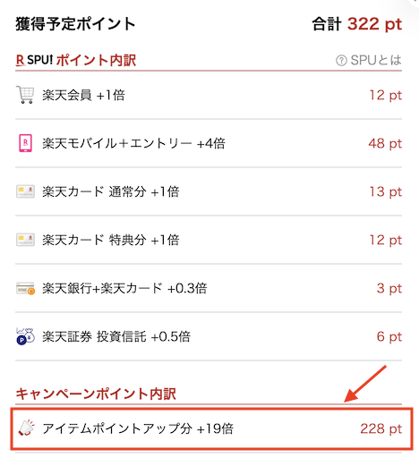 店舗独自のポイントアップの具体例（獲得ポイント）