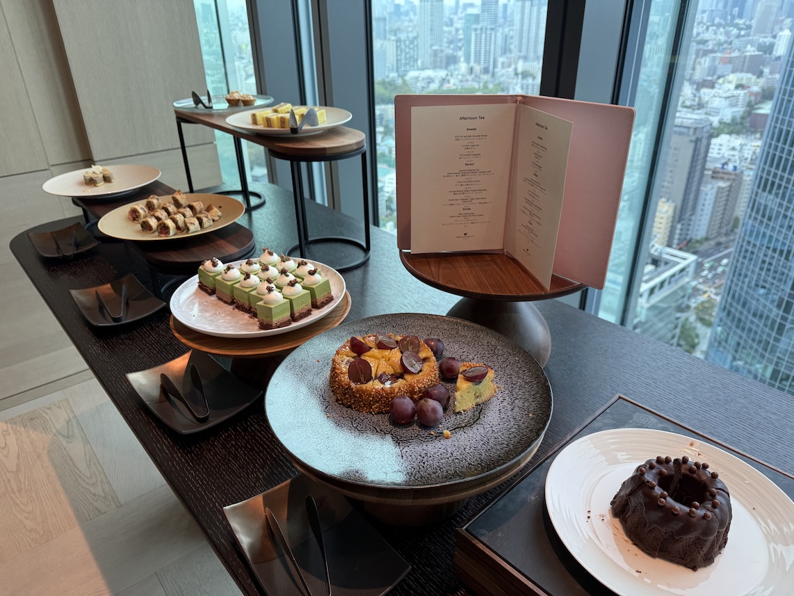 クラブラウンジのアフタヌーンティー:フード(スイーツ)